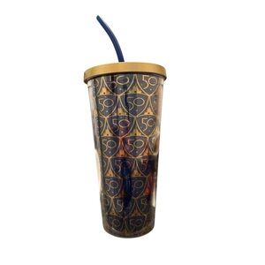 Disney World 50th Anniversary Tumbler with Straw